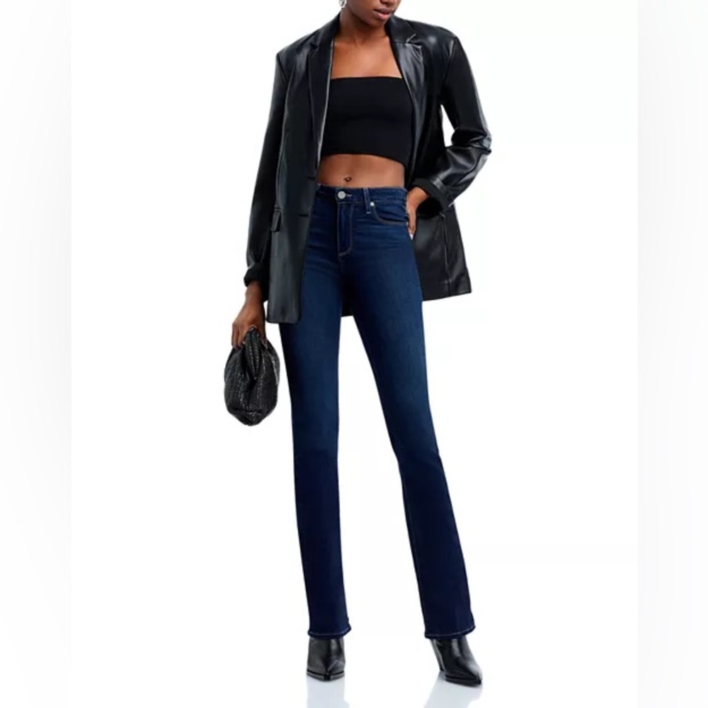 Paige High Rise Manhattan Jeans NWOT - Picture 2 of 9
